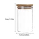 thumbnail image 4 of Advancent Paquete de 3 frascos de vidrio, almacenamiento de botellas selladas, hogar, comedor, cocina, comida, bolsa de té, organizador, Cocina y Comedor, 4 of 6
