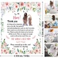 thumbnail image 2 of 30th Birthday Gifts For Women, Throw Blanket For 30th Birthday, 30th Birthday Decorations, 50"x60" Soft Flannel Blanket, 30th Birthday Gift for Her, Wife, Sister, Friend, 2 of 6