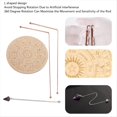 thumbnail image 3 of Kit Espiritual de Varillas de Radiestesia de Cobre, con Colgante de Péndulo y Bolsa para Tapete de Adivinación para Agua, Paranormal., 3 of 5