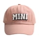 thumbnail image 1 of Gorra de béisbol con bordado del alfabeto Gorra para padres e hijos con sombra para exteriores, 1 of 6
