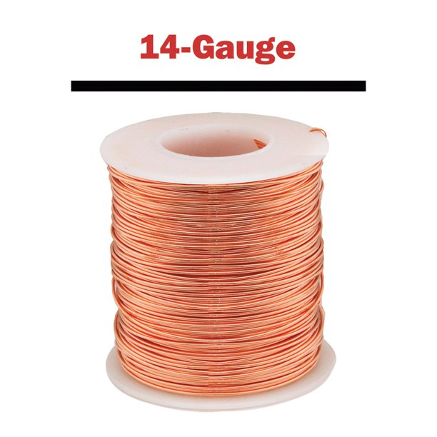 Copper Wire 14 Gauge 1 Lb 81 Walmart Com Walmart Com