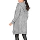 thumbnail image 4 of Suéter de mujer, abrigo informal de color liso, cárdigan holgado, chaqueta de manga larga, blusa para mujer, 4 of 4