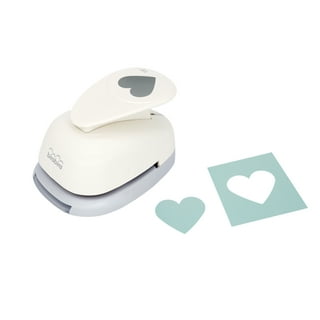 0.6/1 Inch Heart Punch, Heart Hole Paper Punch Hole Puncher Shape