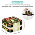 thumbnail image 5 of Mushroom Travel Portable Jewelry Organizer: Square Bracelet Holder, Jewelry Display, and Box for Girls and Women, 5 of 6