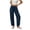 Blue, variant on Athletic Pants for Women Elastic Waist Drawstring Breathable Workout Pants Sports Casual Trousers with Pockets