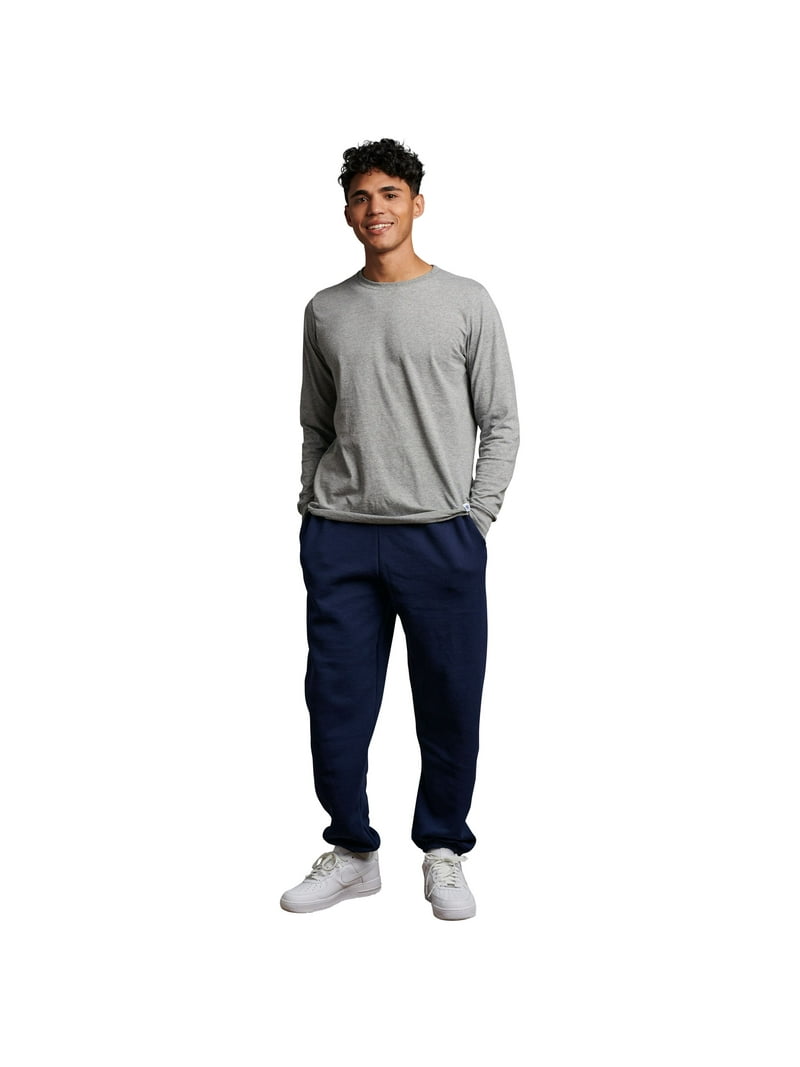 Russell Athletic Men's and Big Men's Dri-Power Fleece Elastic