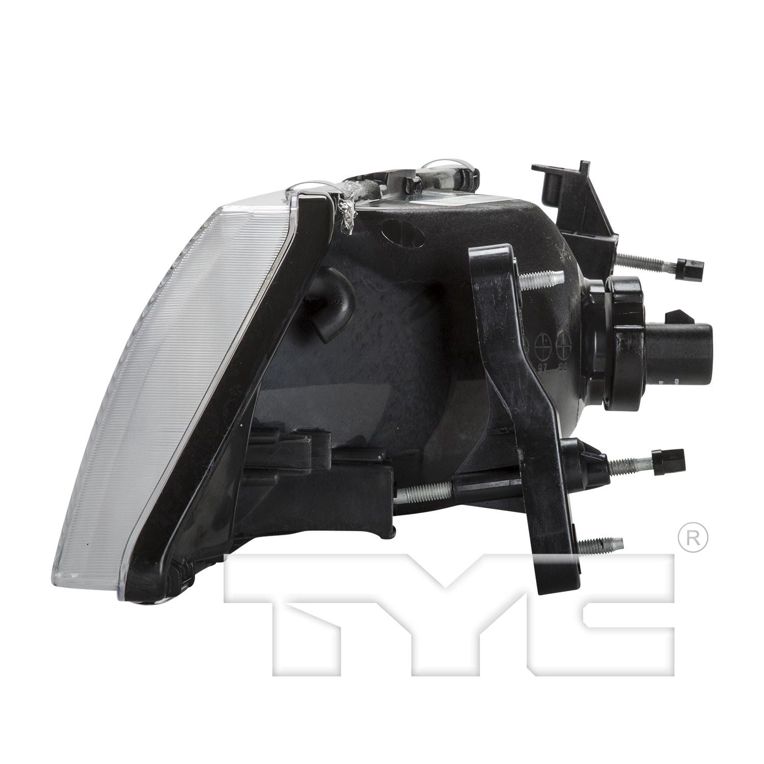 TYC 20-3082-00 Right Headlight Assembly for Nissan 200SX, Sentra NI2503117 Fits select: 1999 NISSAN SENTRA BASE/XE/GXE