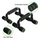 thumbnail image 4 of Push-Up Fitness Equipment Fitness 1 par de mangos push-up con mangos de espuma acolchada y push-ups de construcción resistente antideslizante para hombres y mujeres MFZFUKR CPB-DE-SSW166-1, 4 of 5