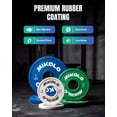 thumbnail image 5 of Mikolo Change Weight Plates 1.25LB 2.5LB 5LB Set Fractional Plate Olympic Bumper Plates for Cross Training, Steel Insert Strength Training Micro Weight Plates, 5 of 9