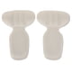 thumbnail image 1 of 1 par de almohadillas de talón antideslizantes de espuma en forma de T de tamaño medio, gruesas y cómodas, para tacones altos, protectores de talón autoadhesivos., 1 of 5