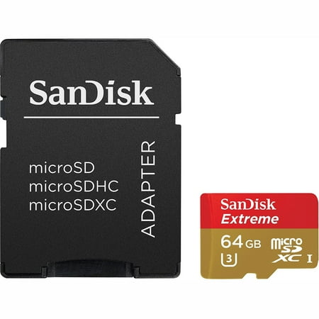 UPC 619659135645 product image for SanDisk Extreme 64 GB microSDXC | upcitemdb.com