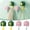 Green GN, variant on Gecau Closet Hooks Wall Hooks Towel Hooks for Bathrooms Adhesive Hooks for Shower Easy Installation Hooks for Wall Bedrooms Cute Door Hooks Towel Hooks for Backpacks Wall Hangers 1PC