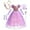 Dress sets B, variant on WIBACKER 2-10Y Girls Princess Dress For Birthday Party Halloween Christmas Costume Performance Cosplay Dresses with Sleeve Cover for Kids