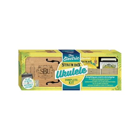 Hal Leonard - 4-String Electric Strum Box Ukulele - Beige