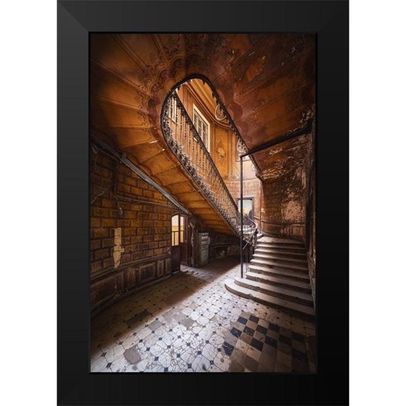 Haker, Matthias 11x14 Black Modern Framed Museum Art Print Titled - Past, Present, Future