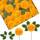 thumbnail image 1 of Rosas artificiales de espuma InnoGear, 50 unidades, color amarillo, 1 of 7
