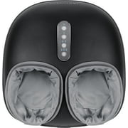 Medcursor Shiatsu Foot Massager with Heat, Deep Kneading Rolling Air Pressure - Black