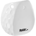 thumbnail image 5 of MyGift 3 Piece 4-Inch Golf Ball-Inspired Wall-Mountable Planters, White Ceramic, 5 of 7