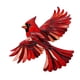 thumbnail image 2 of Red Birds Stained Acrylic Style Window Hanging Farm Ornament For Home Window Garden Farm Decor Gift For Red Birds Lovers, 2 of 8