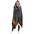 thumbnail image 2 of Cats at Two Moons Canyon - Hooded Blanket, 2 of 5