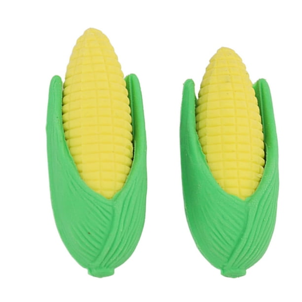 Vegetable Erasers, Cute Corn Mini Corn Erasers Safe Nontoxic 100Pcs