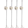 thumbnail image 2 of 4pcs Lid Support Hinge Flap Stay Damper Kitchen Cabinet Hinge Drop Leaf Support, 2 of 8