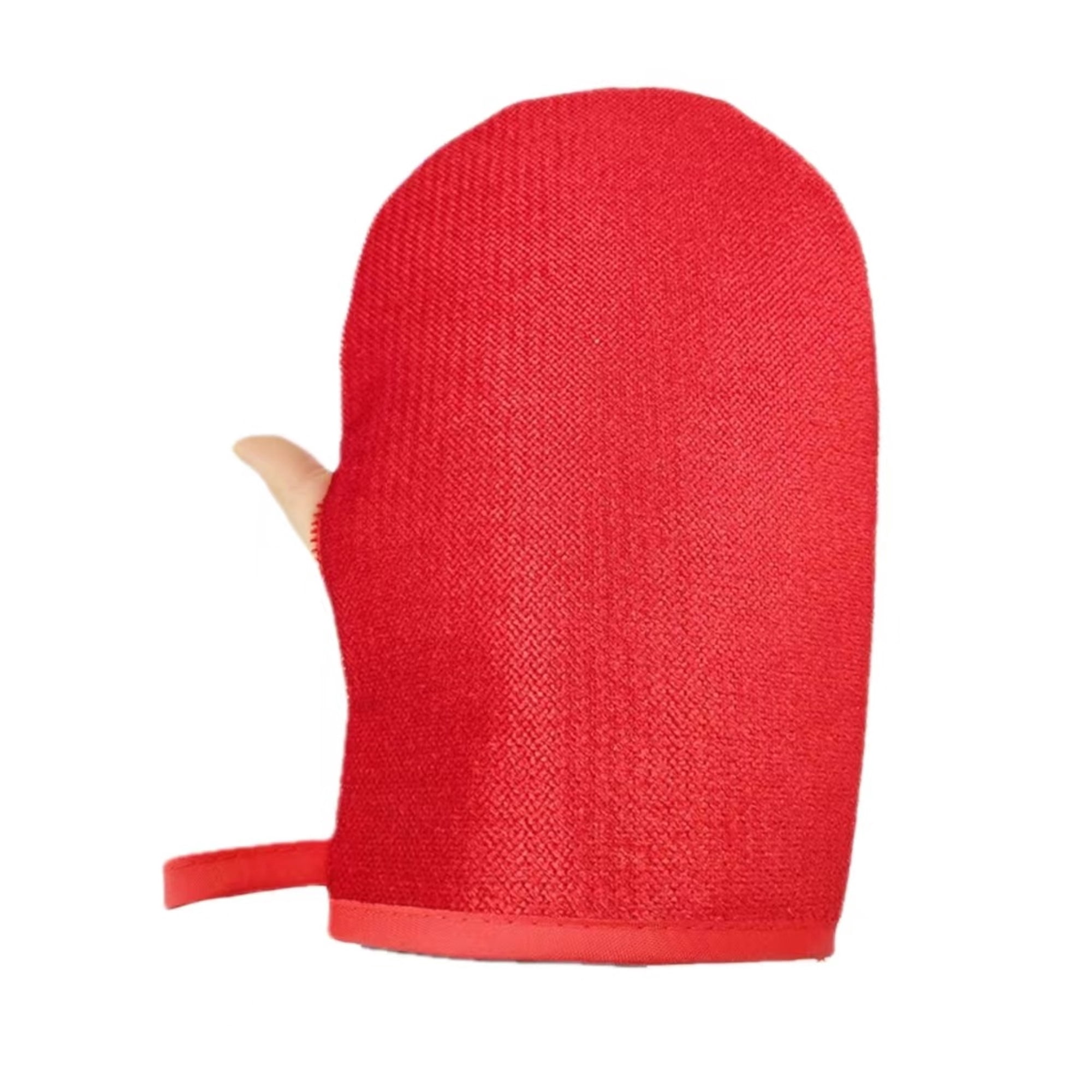 BPPEG Hair Magnet Pet Fur Removal Mitt Lint Fur And Dander Cleanup for Furniture Clothing And Upholstery Reusable Durable Quick&Easy Cleaning Red 2-Pack