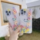 thumbnail image 4 of Casing iPhone 13 12 11 Pro Xs Max Xs X Xr 7 8 6 6s Plus Clear Rainbow Smiley Case With Rainbow Chian Phone Case Silicone Black Cover, 4 of 4