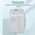 thumbnail image 3 of Prise de Contrôle à Distance, Interrupteur de Prise Électrique pour Lumières Lampes Ventilateurs, Pas de Hub Requis, Prise de Contrôle à Distance par Application pour Salle de Bain Extérieur 100 à 240V, 3 of 8