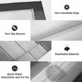 thumbnail image 6 of Black Gray Outdoor Rug for Patio/Deck/Porch, Non-Slip Large Area Rug 6 x 9 Ft, Farmhouse Vintage Gradient Wooden Plank Indoor Outdoor Rugs Washable Area Rugs, Reversible Camping Rug Carpet Runner, 6 of 8