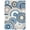 Grey/Blue, variant on SAFAVIEH Cabana Brynn Floral Indoor/Outdoor Runner Rug, Grey/Ivory, 2'2" x 5'