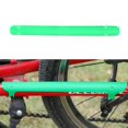 thumbnail image 4 of Protección de cadena de bicicleta de plástico Protector de cuadro de bicicleta Almohadilla de vaina (verde), 4 of 5