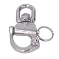 thumbnail image 3 of Quick Release Hook 360 Degree Rotation Practical Spring Loaded Pin Design Snap Shackle Stainless Steel for Yachts, 3 of 8
