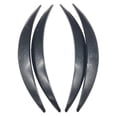 thumbnail image 1 of koolsoo 4Pcs Generic Car Wheel Eyebrow Arch Trims Convenient Mudguards Flaring Edge Trim Black, 1 of 9