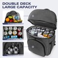thumbnail image 4 of Mochila de Picnic Vogano con Juego para 2 Personas y Compartimento Refrigerado, 4 of 7