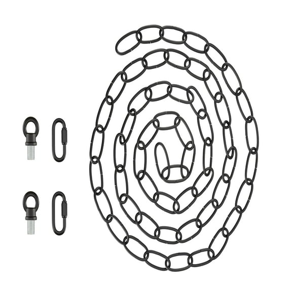 Aspen Creative 21109-81, 6 Feet Heavy Duty Chain & Quick Link in Oil Rubbed Bronze, 11 Gauge