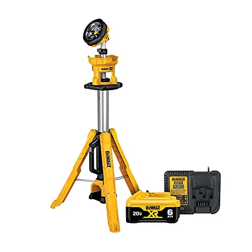 DEWALT 20V MAX* LED Work Light, Tripod Base (DCL079R1)