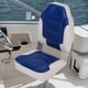 thumbnail image 3 of Yeshouse Asiento de barco plegable con bisagras de aluminio, vinilo marino resistente, respaldo alto y acolchado de espuma de alta densidad, resistente a los rayos UV, 3 of 7