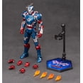 thumbnail image 4 of Figura de acción original de Iron Man de Marvel Toys de ZD MK1 MK3 MK5 MK6 MK7 MK42 MK43 War Machine Patriot Tony Stark, 4 of 5