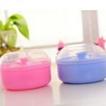 thumbnail image 5 of 2 Pcs de Boîte de Poudre de Talc, Ensemble Portable de Petites Boîtes à Poils pour Bébé Anti-Chaleur Piquante Bleu, 5 of 5