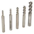 thumbnail image 3 of Juego de accesorios de fresadora de grabado CNC de 5 piezas de brocas de enrutador de acero de alta velocidad profesional, 3 of 10