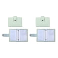thumbnail image 4 of pitrice Durable PU Card Holder Convenient Wallet For Cards Drivers License And Money Card Bag Fine Stitching Green 2Set, 4 of 6
