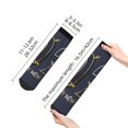 thumbnail image 4 of Fuzoiu 2025 New Year 2 Print Adult Socks, Crew Moisture-wicking Socks, Unisex Cushion Crew Socks,Casual Sports Ankle Socks, 4 of 7
