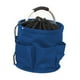 thumbnail image 3 of Cesta plegable con asa, bolsa para herramientas de jardín, cesta organizadora para picnic con cordón para jardinería, senderismo, parques temáticos y Azul oscuro, 3 of 8