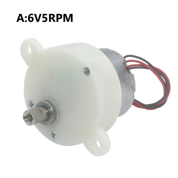 Fule JS30 Micro Gear Motor DC 3/6V Plastic Gear Motor 5/6/100RPM For Automation
