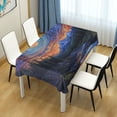 thumbnail image 4 of Yayeee Tablecloths 54" x 54" Rectangle Wrinkle Resistant Party Table Cover, Mountains and Forests, 4 of 8
