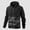 Black, variant on Lightweight Hooded Jacket for Men Thin Colorblocking Spring And Fall Casual Breathable Zipper Cardigan Thin Hooded Jackets Outwear Coats Tops Clothing