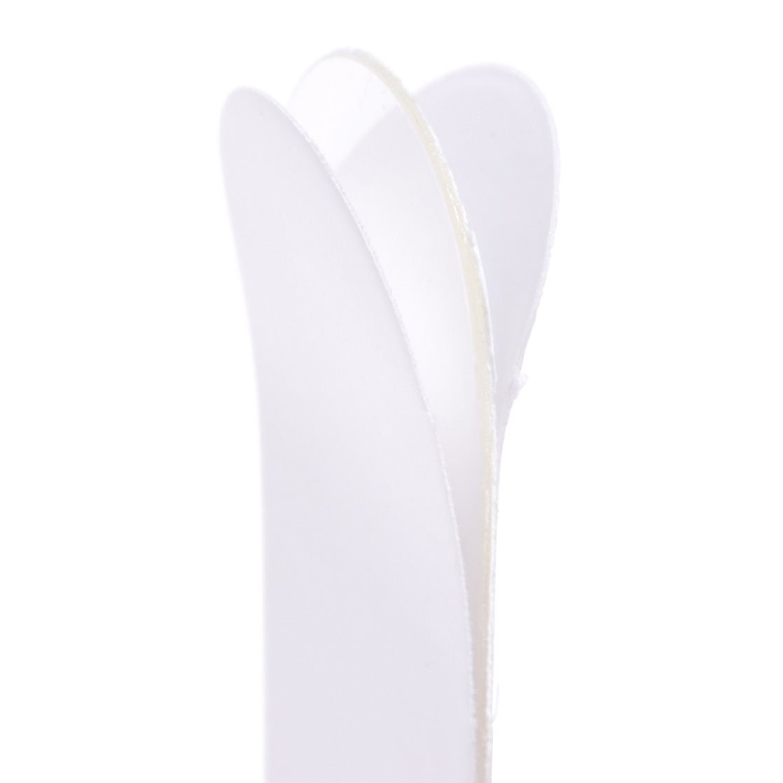 Hyper Tough Mini Removable Self-Adhesive Hooks, Square Plastic Hooks for Hanging Towels and Jackets, with 6 Adhesive Strips, 0.5 lbs Capacity, Clear, 6 Pc