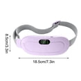 thumbnail image 2 of Purple Rechargeable Digital Display Heating Belt For Menstrual Pain Relief Purple Three Temperature Settings 50/55/65 Lightweight Portable, 2 of 8