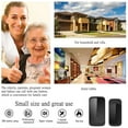 thumbnail image 4 of Latrodar Wireless Doorbell House Door Kit 900ft Range Enduring lume Battery Powered Black 5.6x3.6 Inch Home Essentials, 4 of 5